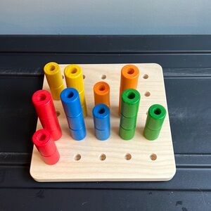 Monti kids stacking peg box